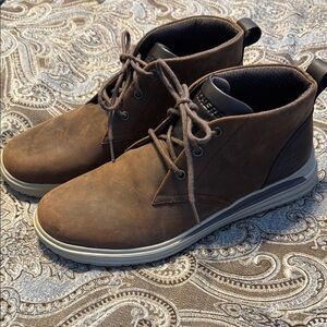 Skechers Men's Brown Casual Boots